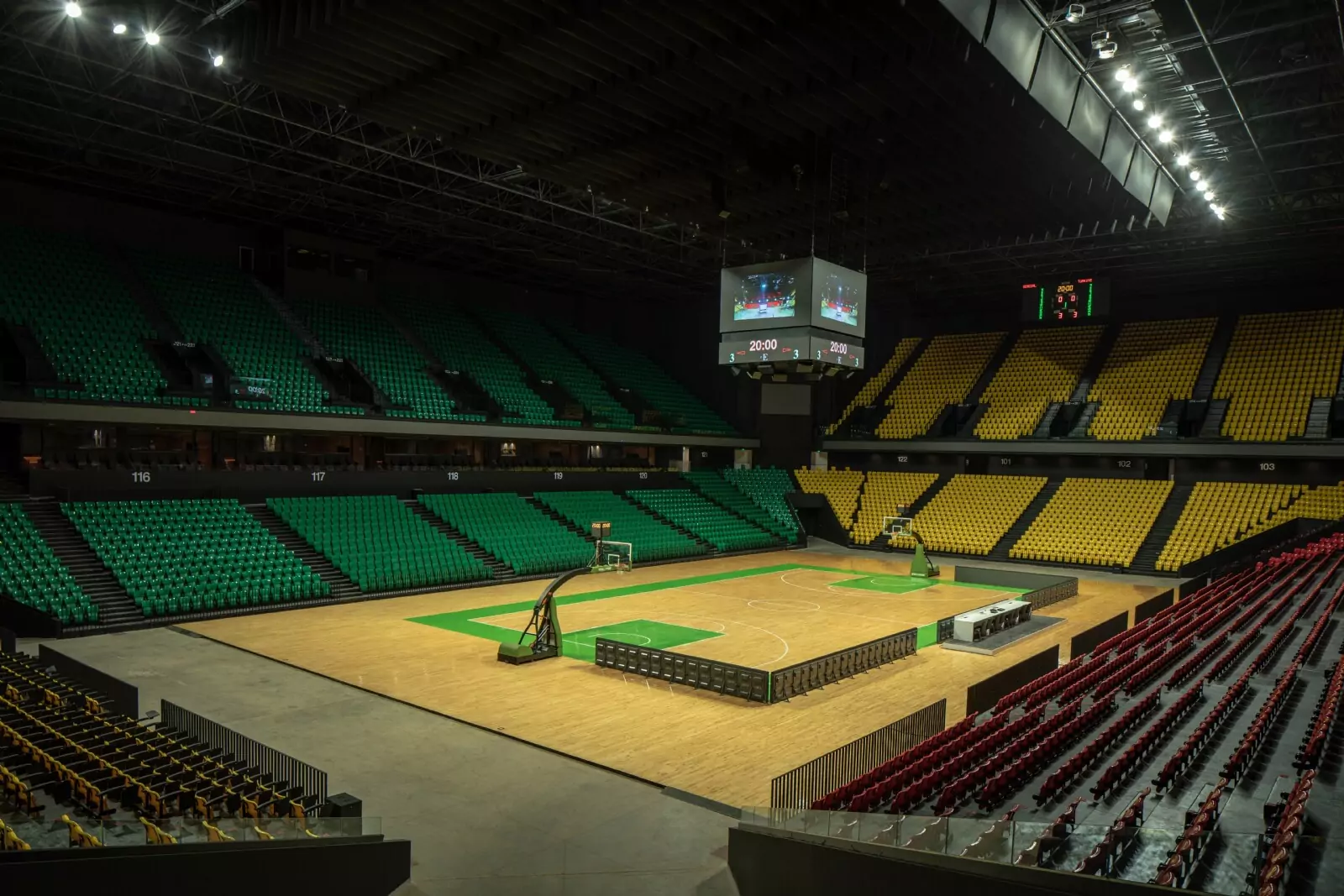 Multi-Purpose Hall Platform Seating Image