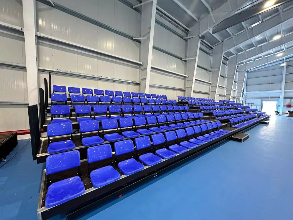 Telescopic Seats for Basketball Court Image